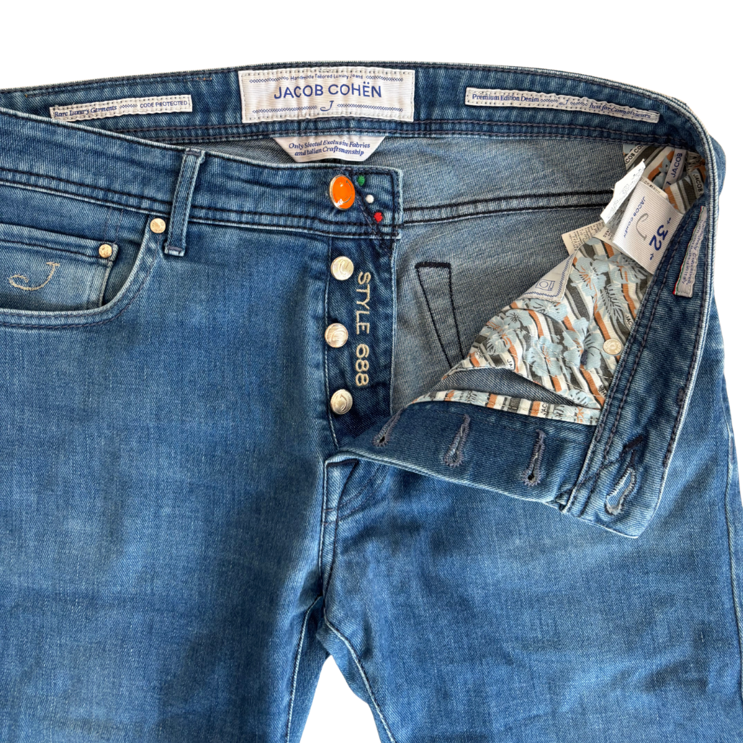 Jacob Cohën 688 Slim fit Jeans (Navy)