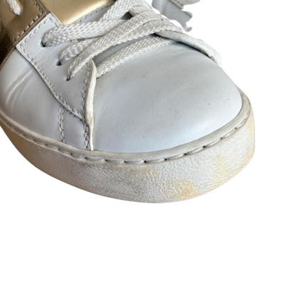 Valentino Garavani Open Sneakers (White Gold) (Women's)