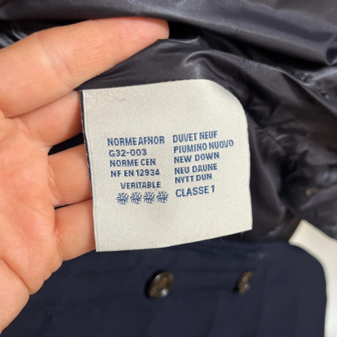 Moncler Rodin Quilted Down Jacket (Navy)