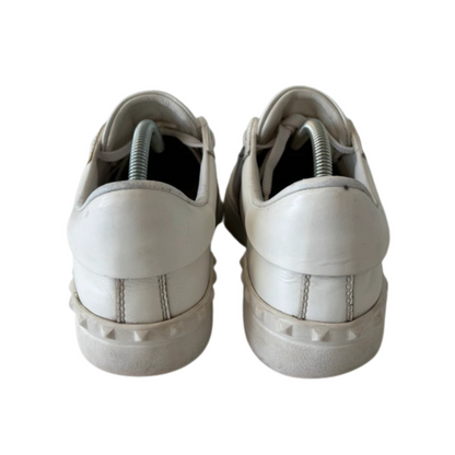 Valentino Garavani Open Sneakers (White Burgundy)