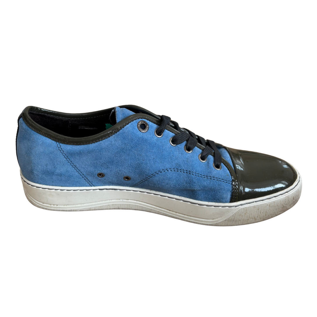 Lanvin Cap Toe Sneakers (Blue)