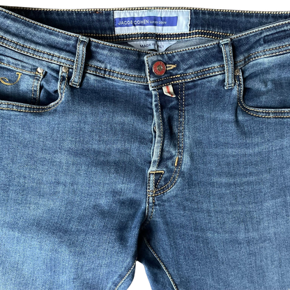 Jacob Cohën Nick Slim Fit Jeans (Navy)