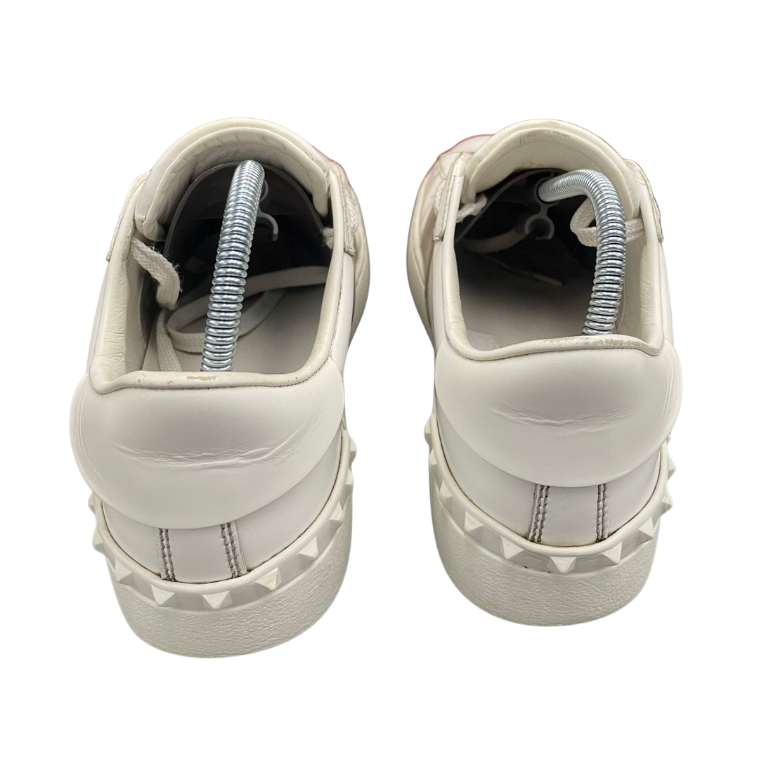 Valentino Garavani Open Sneakers (White Gold) (Women's)