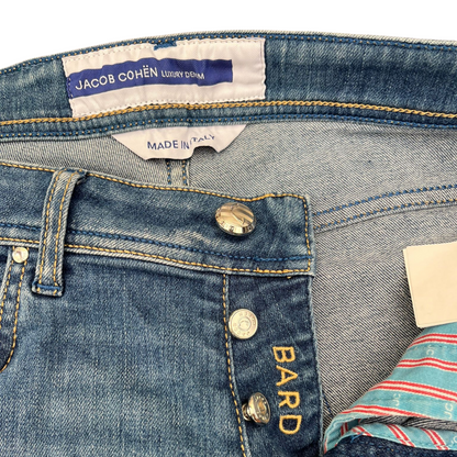 Jacob Cohën Bard Slim fit Jeans (Navy Blue)