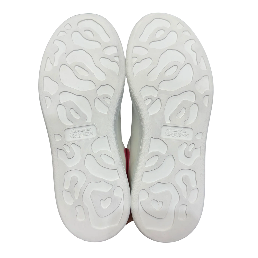Alexander Mcqueen Sneakers (White Pink) (Women's)