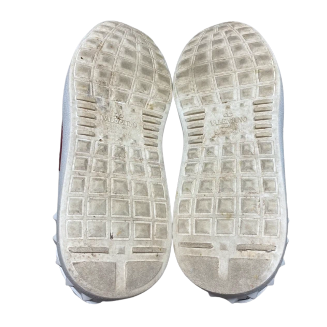 Valentino Garavani Open Sneakers (White Rose) (Womens)