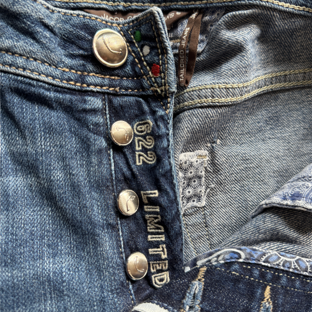 Jacob Cohën 622 Limited Edition Slim fit Jeans (Navy)