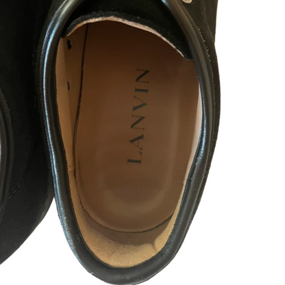 Lanvin Cap Toe Sneakers (Black)