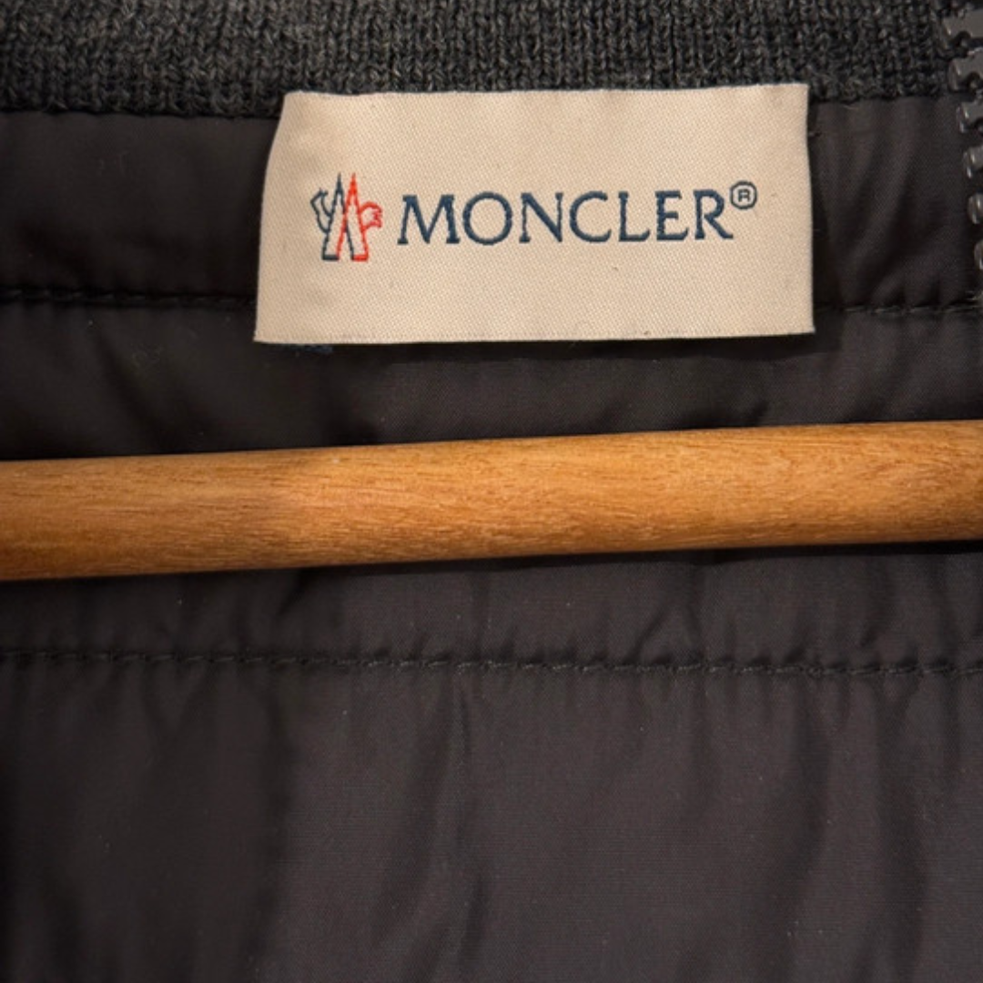 Moncler Maglione Tricot Cardigan Jacket (Grey)