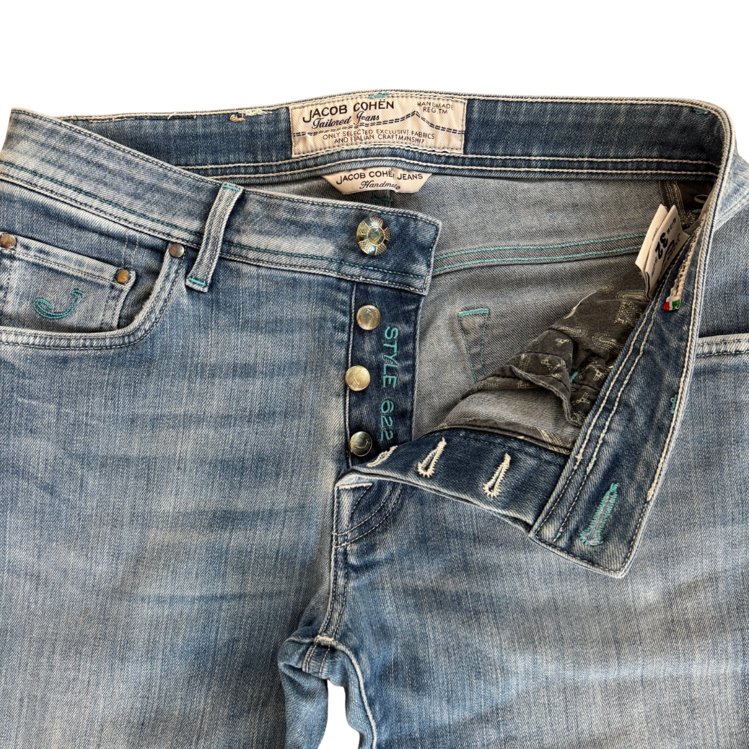 Jacob Cohën 622 Slim fit Jeans (Blue)