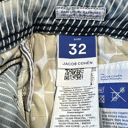 Jacob Cohën Nicholas Shorts (Blue) (New)