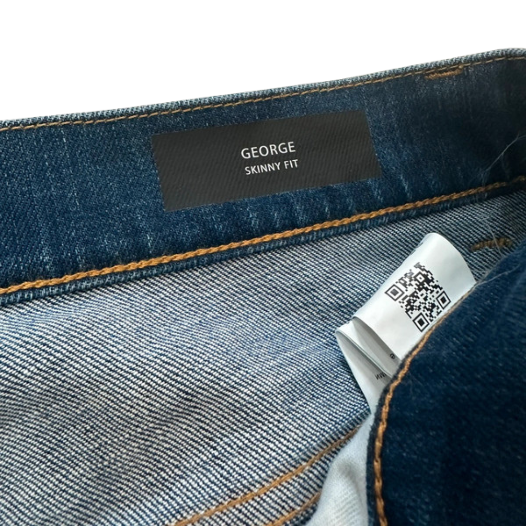 Dondup George Skinny-fit Jeans (Navy) (New)