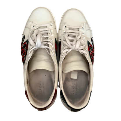 Gucci Ace Sneakers (White)