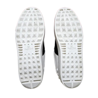 Valentino Garavani Open VLTN Sneakers (White Black) (Womens)