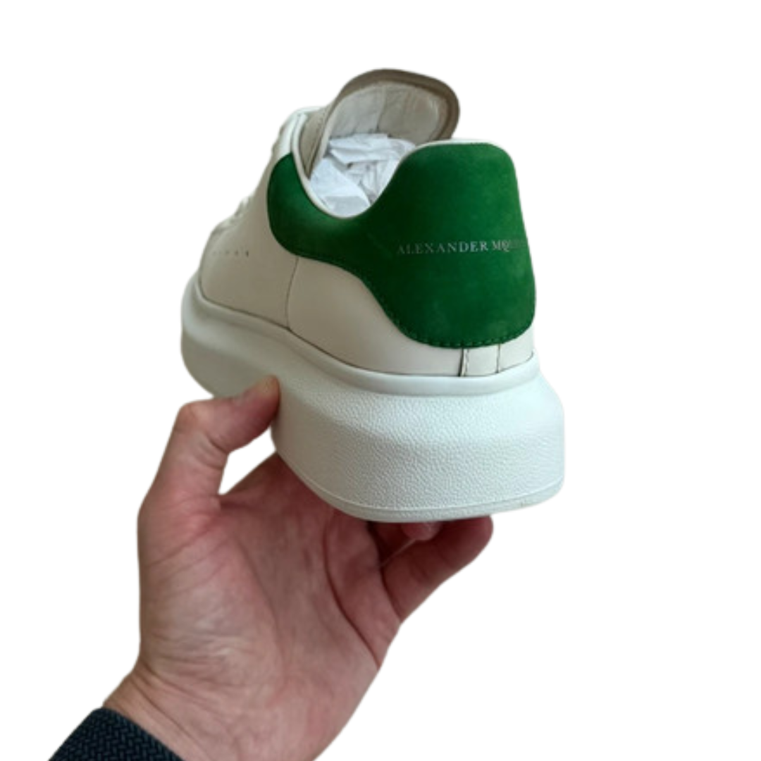 Alexander Mcqueen Sneakers (White Green) (Womens)