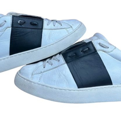 Valentino Garavani Open Sneakers (White Gold) (Women's)