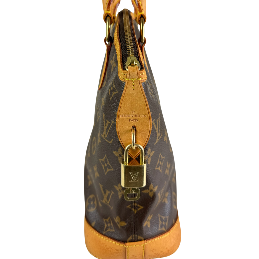 Louis Vuitton Lockit Tote Bag (Brown) (Vintage)