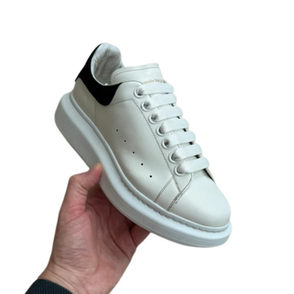 Alexander Mcqueen Sneakers (White Black) (Womens)