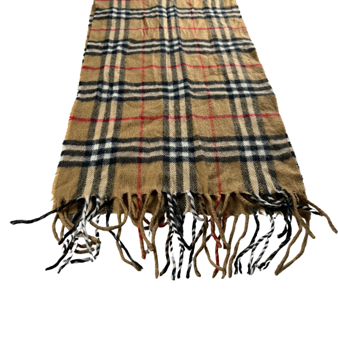 Burberry Scarf (Beige) (Vintage)