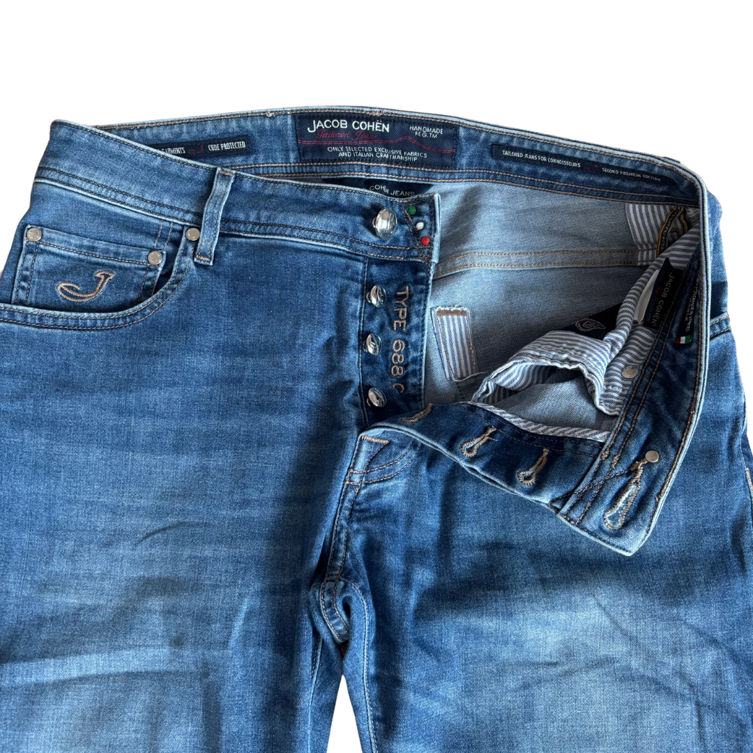 Jacob Cohën 688 Slim fit Jeans (Navy Blue)