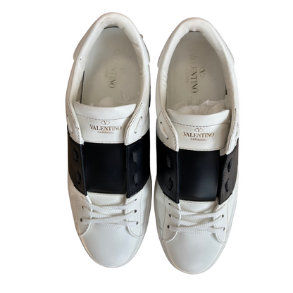 Valentino Garavani Open Sneakers (White Black)