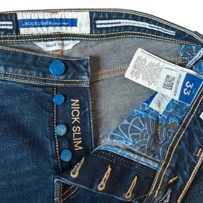 Jacob Cohën Nick Slim fit Jeans (Navy)