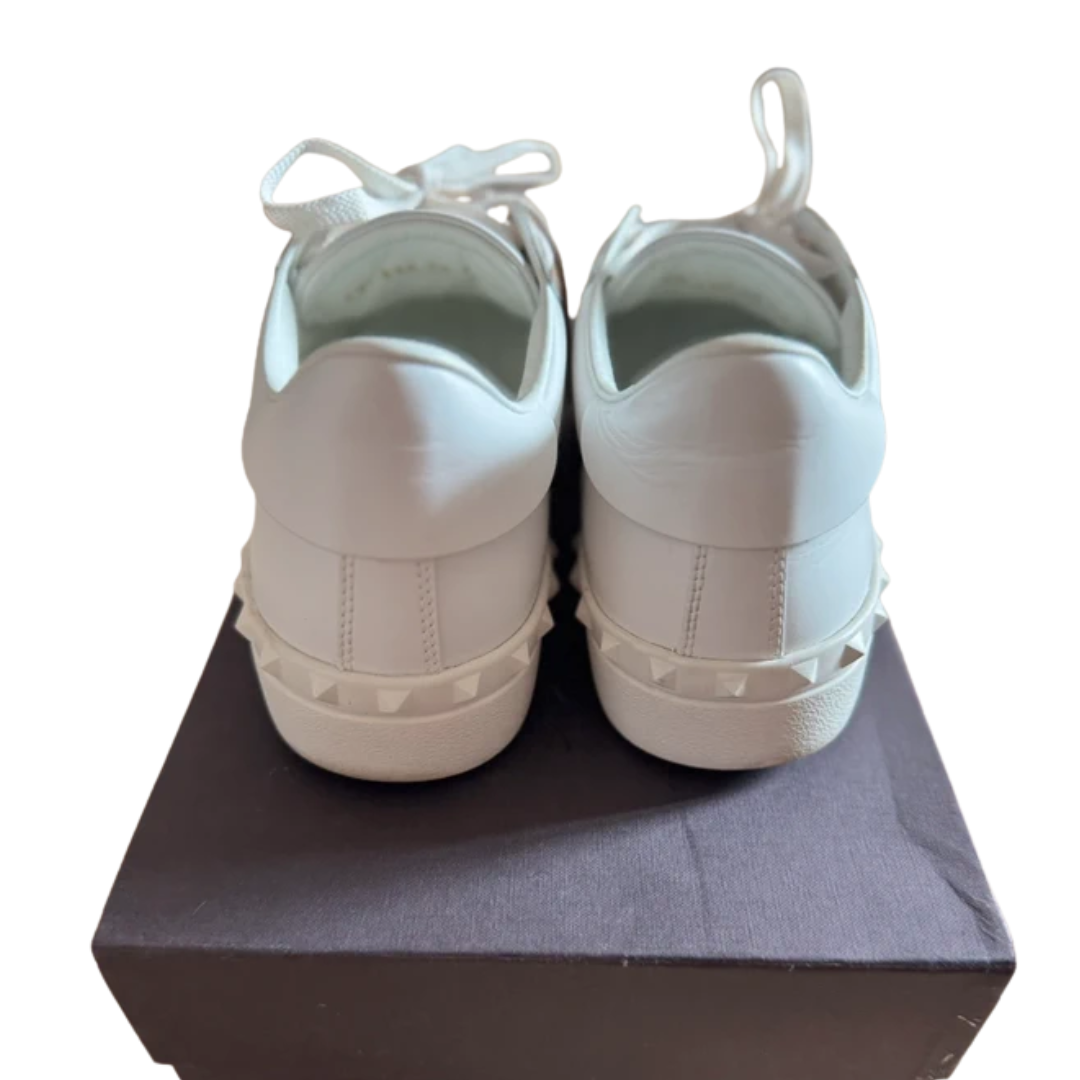 Valentino Garavani Open Sneakers (White Red)