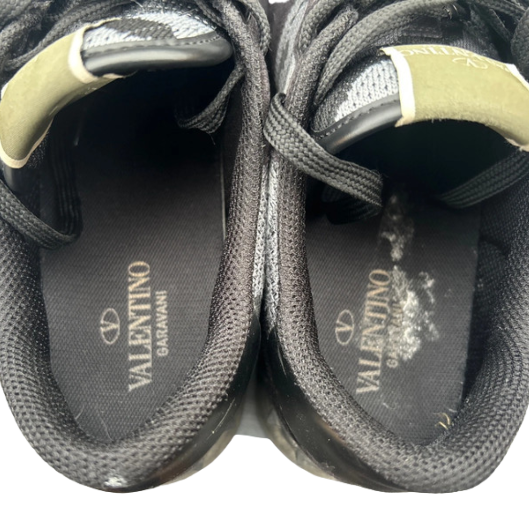 Valentino Garavani Rockrunner Sneakers (Black)