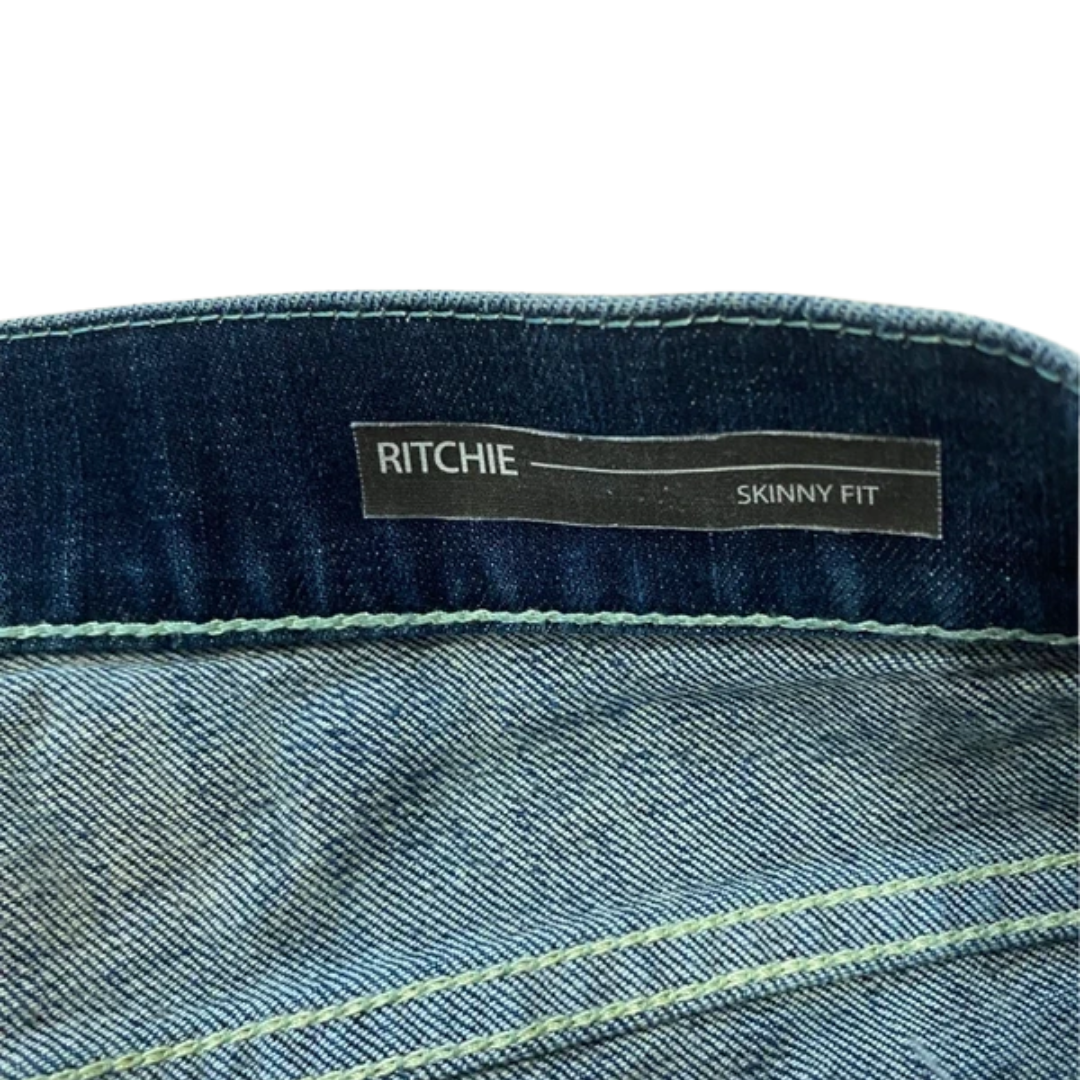 Dondup Ritchie Skinny Fit Jeans (Navy)