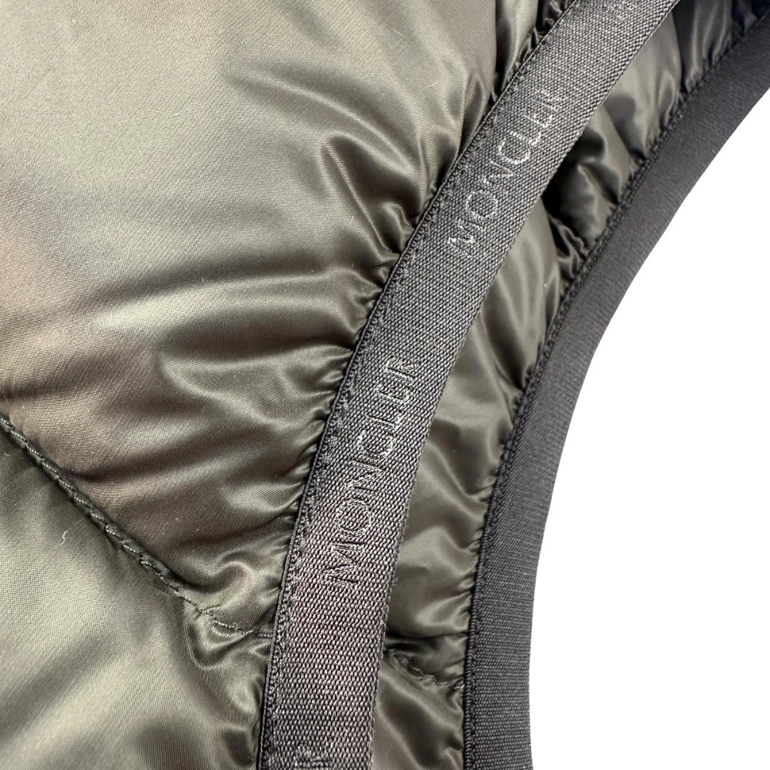 Moncler Sovex Gilet Down Vest (Dark Green)