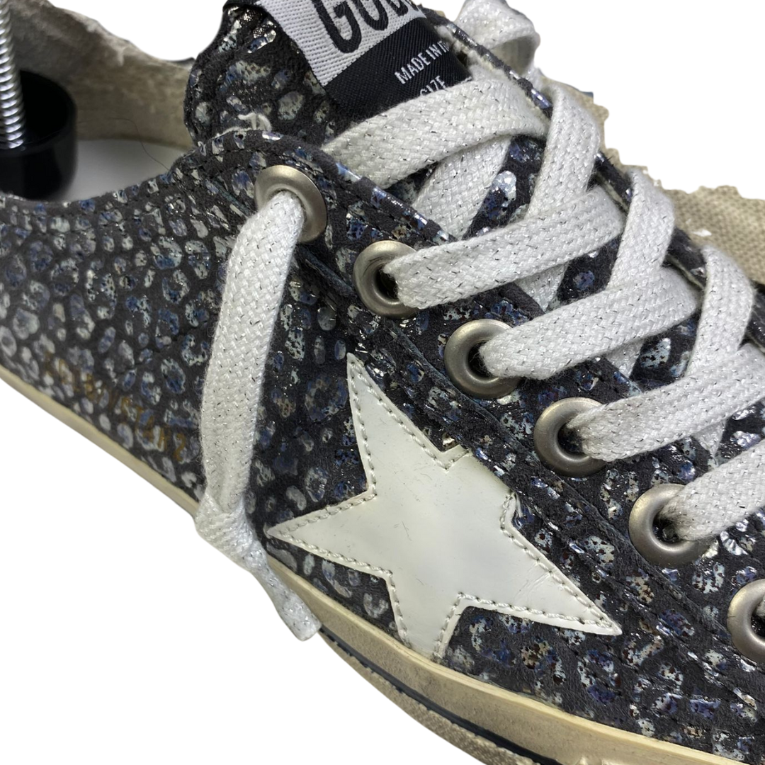 Golden Goose VStar2 Sneakers (Blue) (Women's)