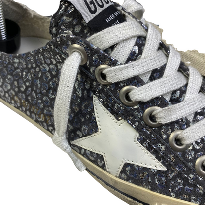 Golden Goose VStar2 Sneakers (Blue) (Women's)