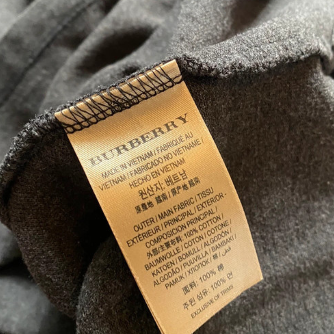 Burberry Polo Shirt (Dark Grey)