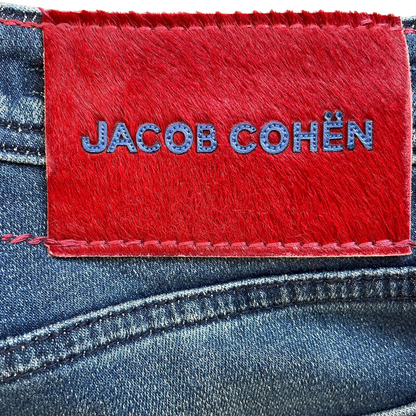 Jacob Cohën Nick Slim Fit Jeans (Navy Blue)