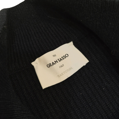 Gran Sasso Down Cardigan Jacket (Navy)