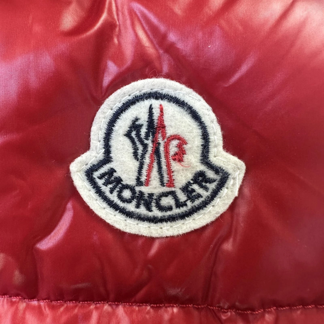 Moncler Bartholome Gilet Down Vest (Burgundy)