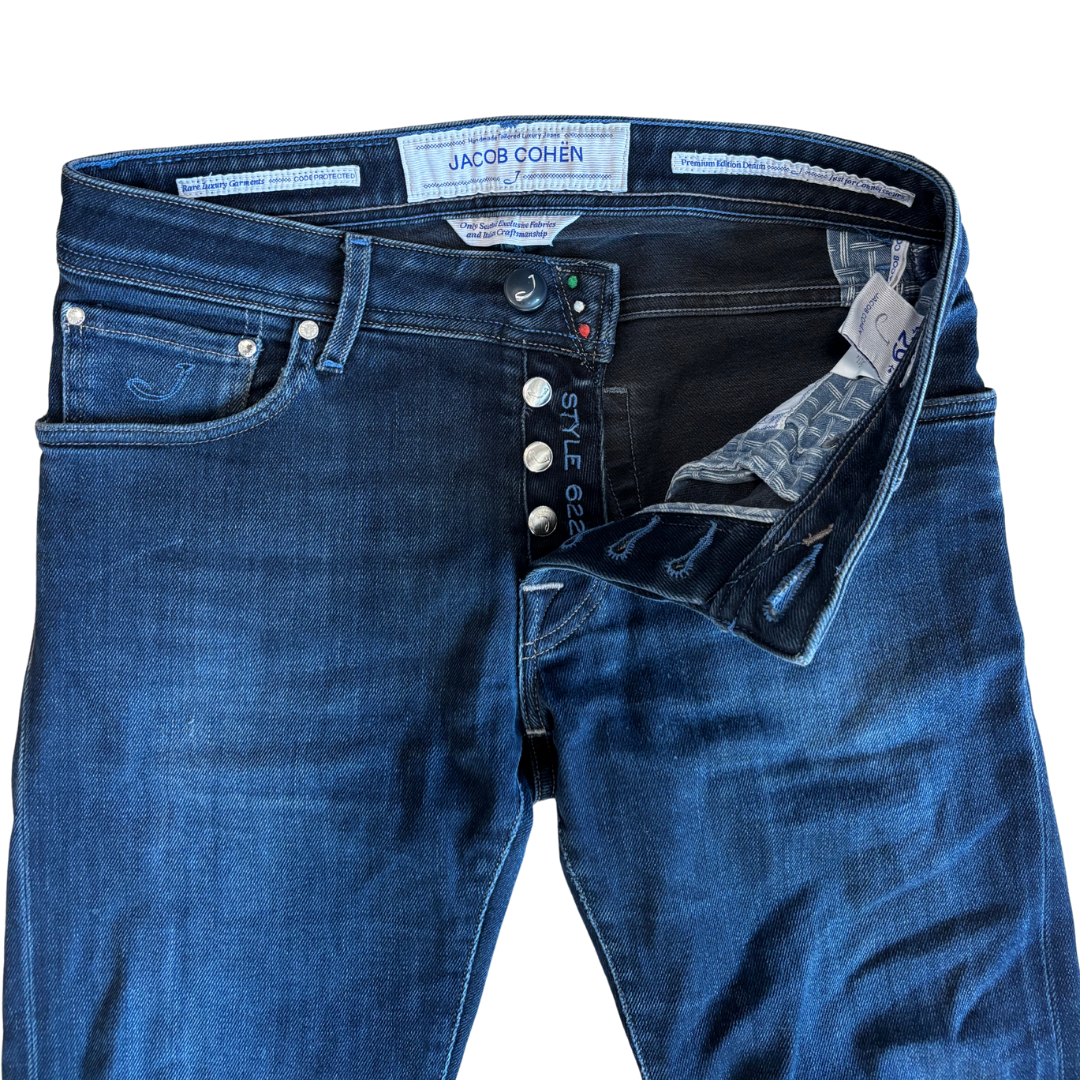 Jacob Cohën 622 Slim fit Jeans (Navy)