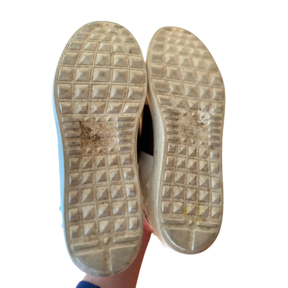 Valentino Garavani Open Sneakers (White Bronze)