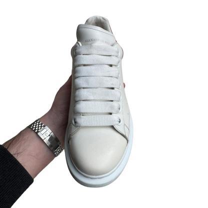 Alexander Mcqueen Sneakers (White Red) (Womens)