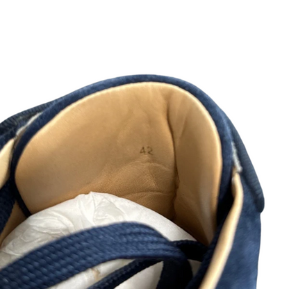 Christian Louboutin Louis Junior Spike Sneakers (Navy)