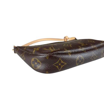 Louis Vuitton Pochette Monogram Bag (Brown) (Vintage)