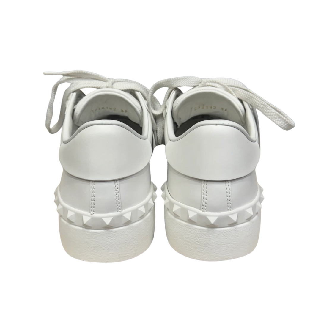 Valentino Garavani Open Sneakers (White Black) (Womens)