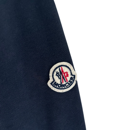 Moncler Maglia Zip-Up Sweatshirt (Navy)