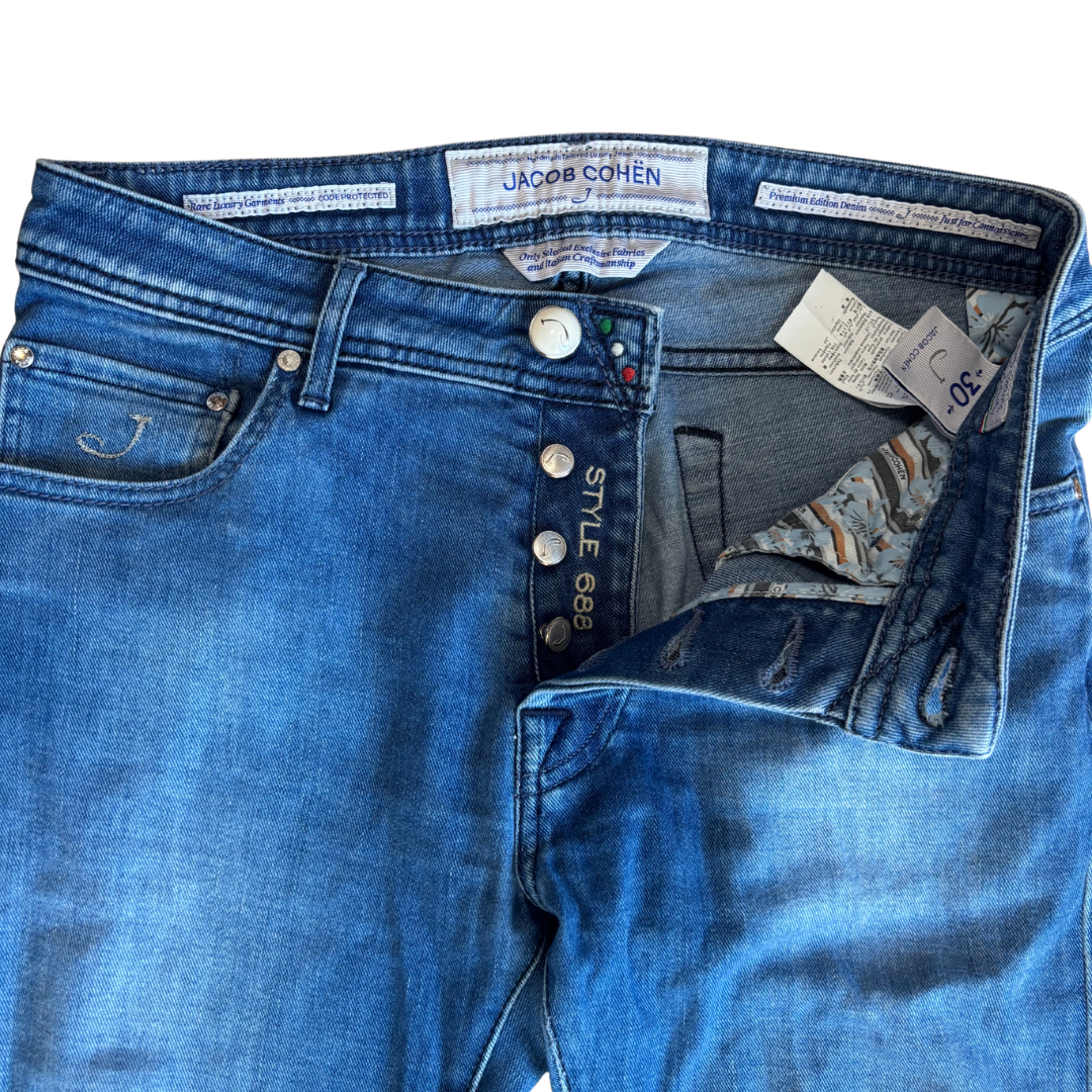 Jacob Cohën 688 Slim fit Jeans (Navy)