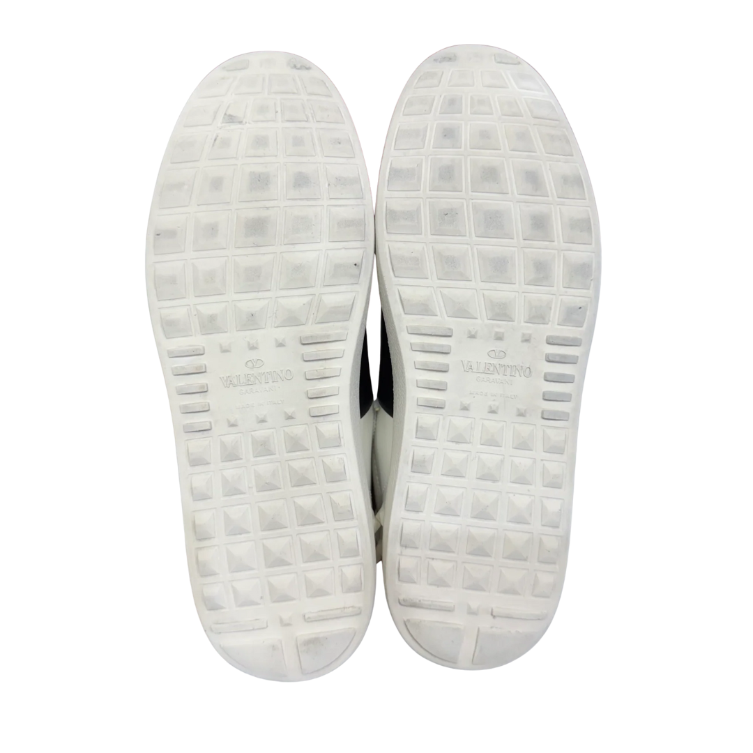 Valentino Garavani Open Sneakers (White Black) (Womens)