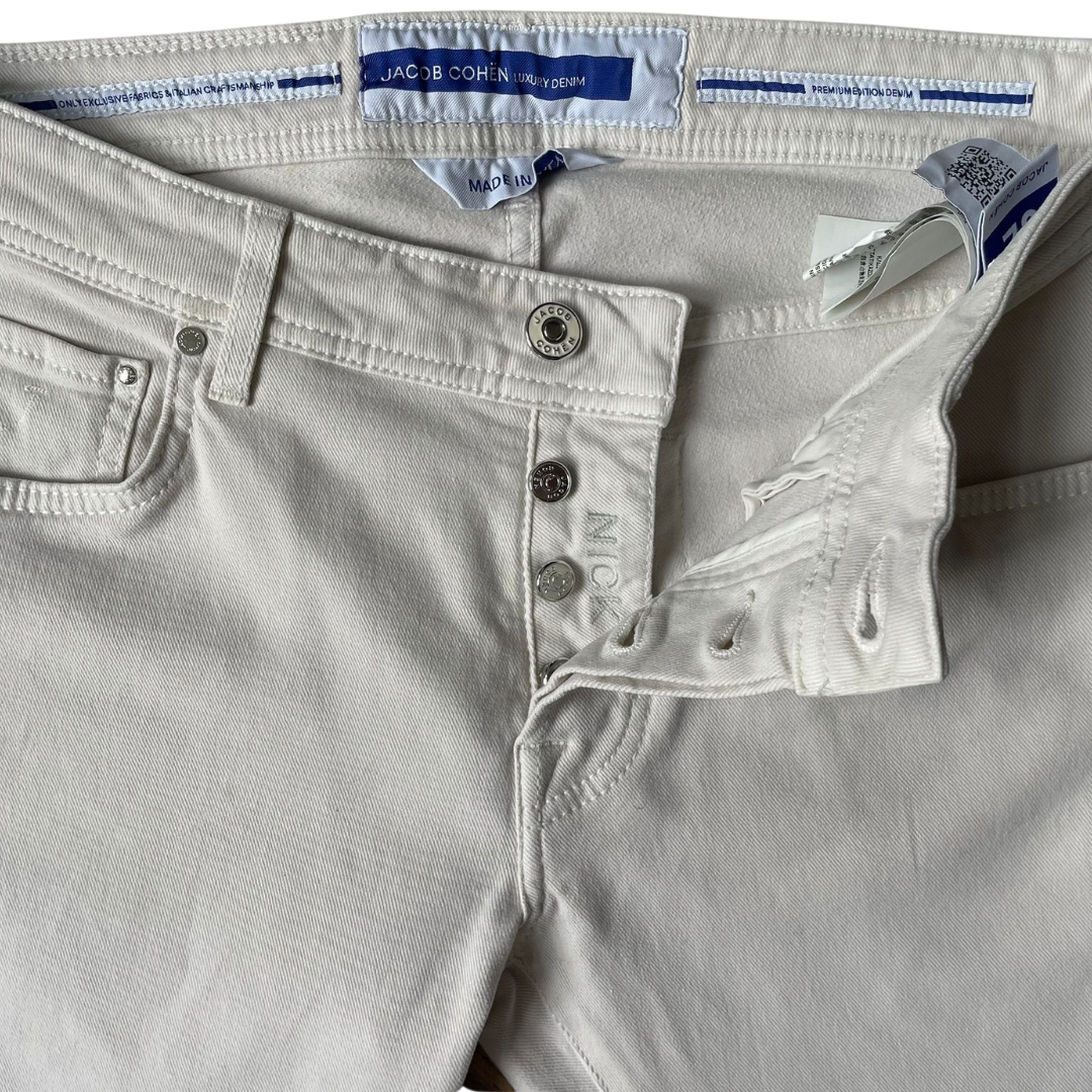 Jacob Cohën Nick Slim fit Jeans (White)