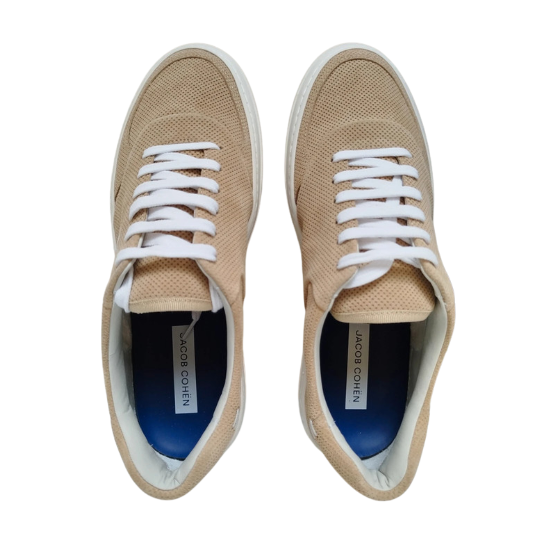 Jacob Cohën Dreamer Low Top Sneakers (Beige) (New)