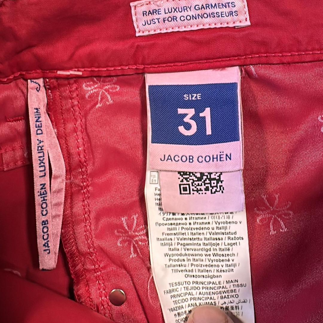Jacob Cohën Nicholas Shorts (Pink) (New)