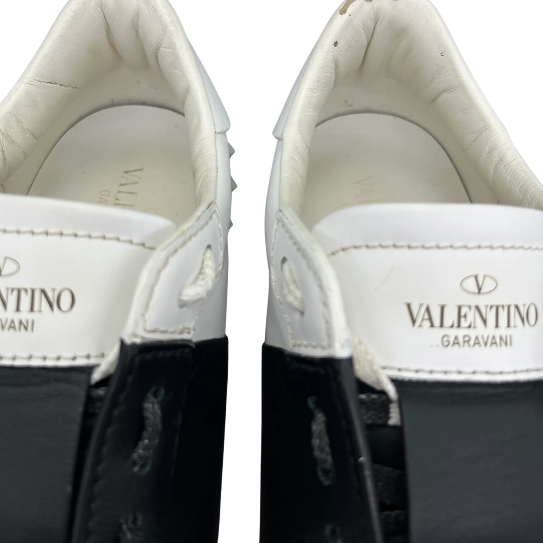Valentino Garavani Open Sneakers (White Black)