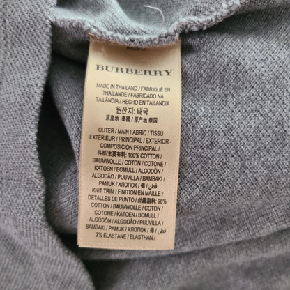Burberry Polo Shirt (Grey)